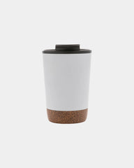 Kubek do kawy korkowy ze stali nierdzewnej 300 ml z nadrukiem
