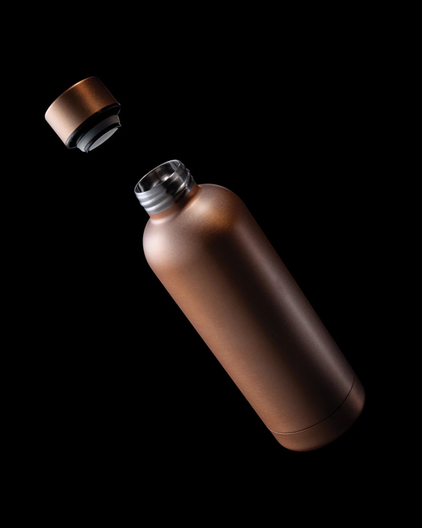 Butelka termiczna ze stali nierdzewnej z recyklingu 500 ml z nadrukiem - 45