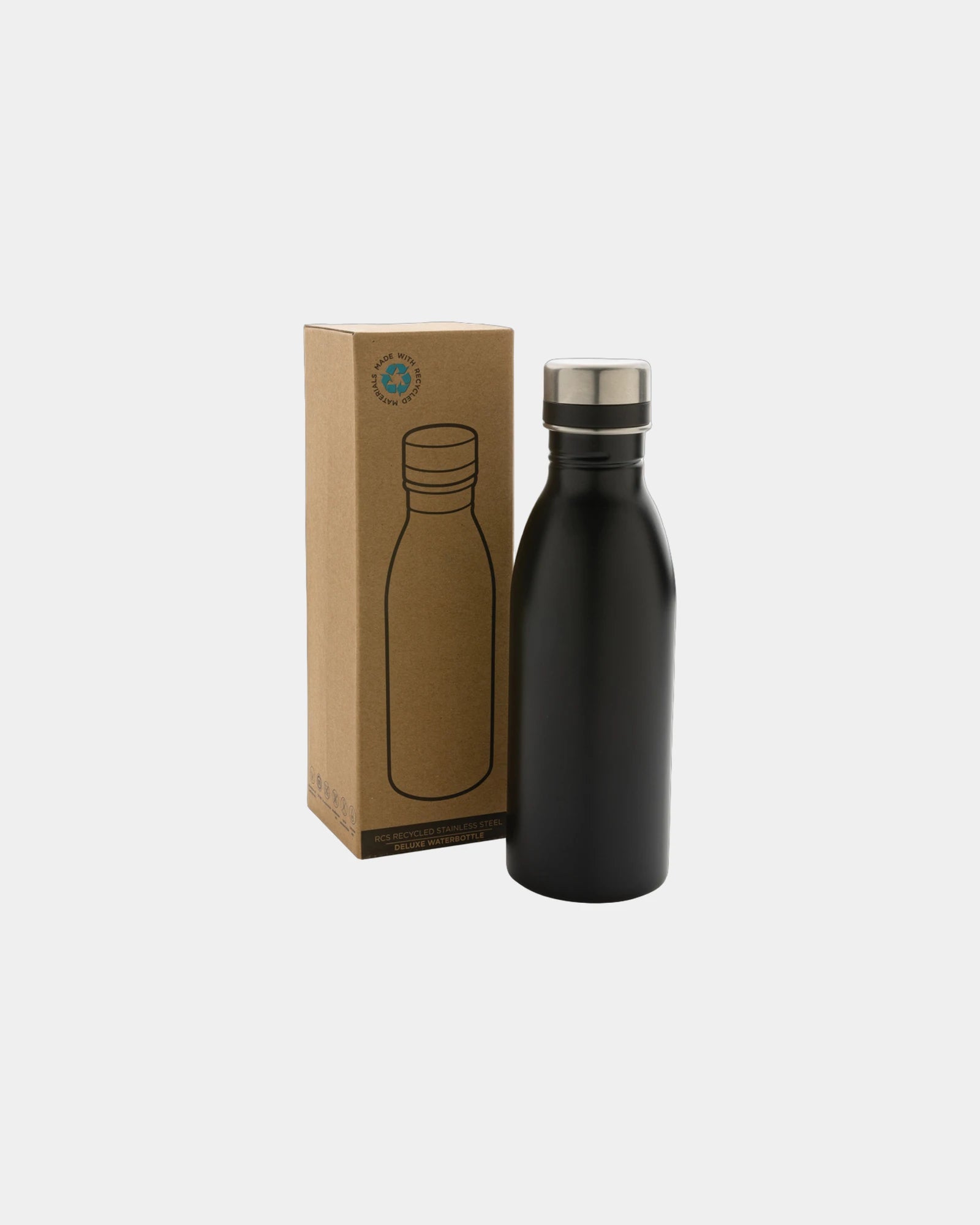 Butelka ze stali nierdzewnej z recyklingu 500 ml z nadrukiem - 7