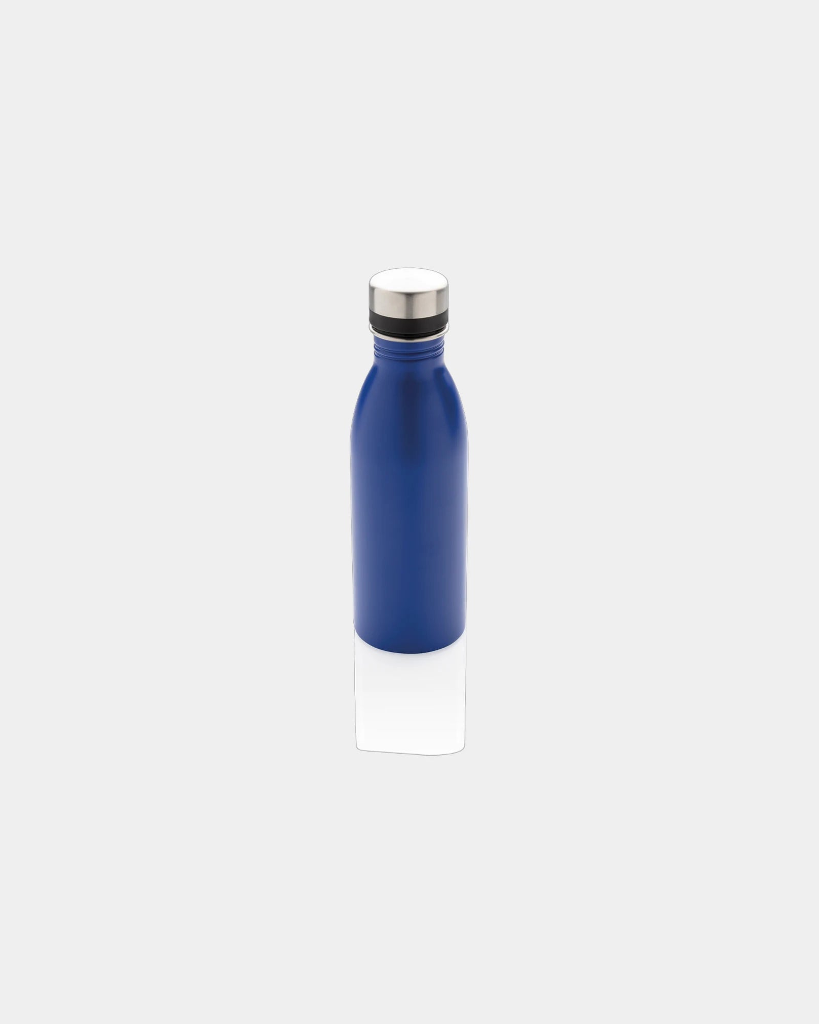 Butelka ze stali nierdzewnej z recyklingu 500 ml z nadrukiem - Niebieski