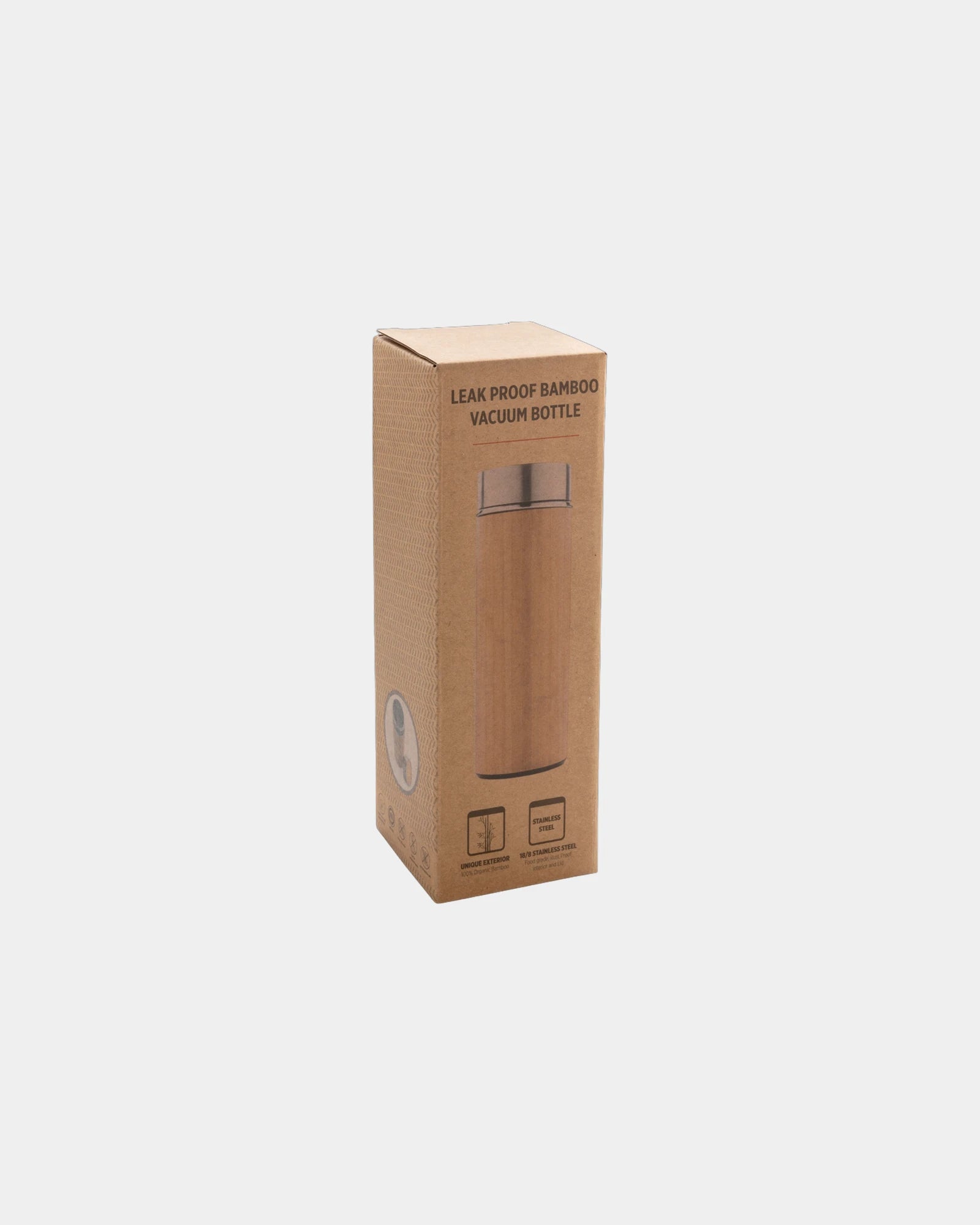 Butelka termiczna z bambusa 300 ml z nadrukiem - 5