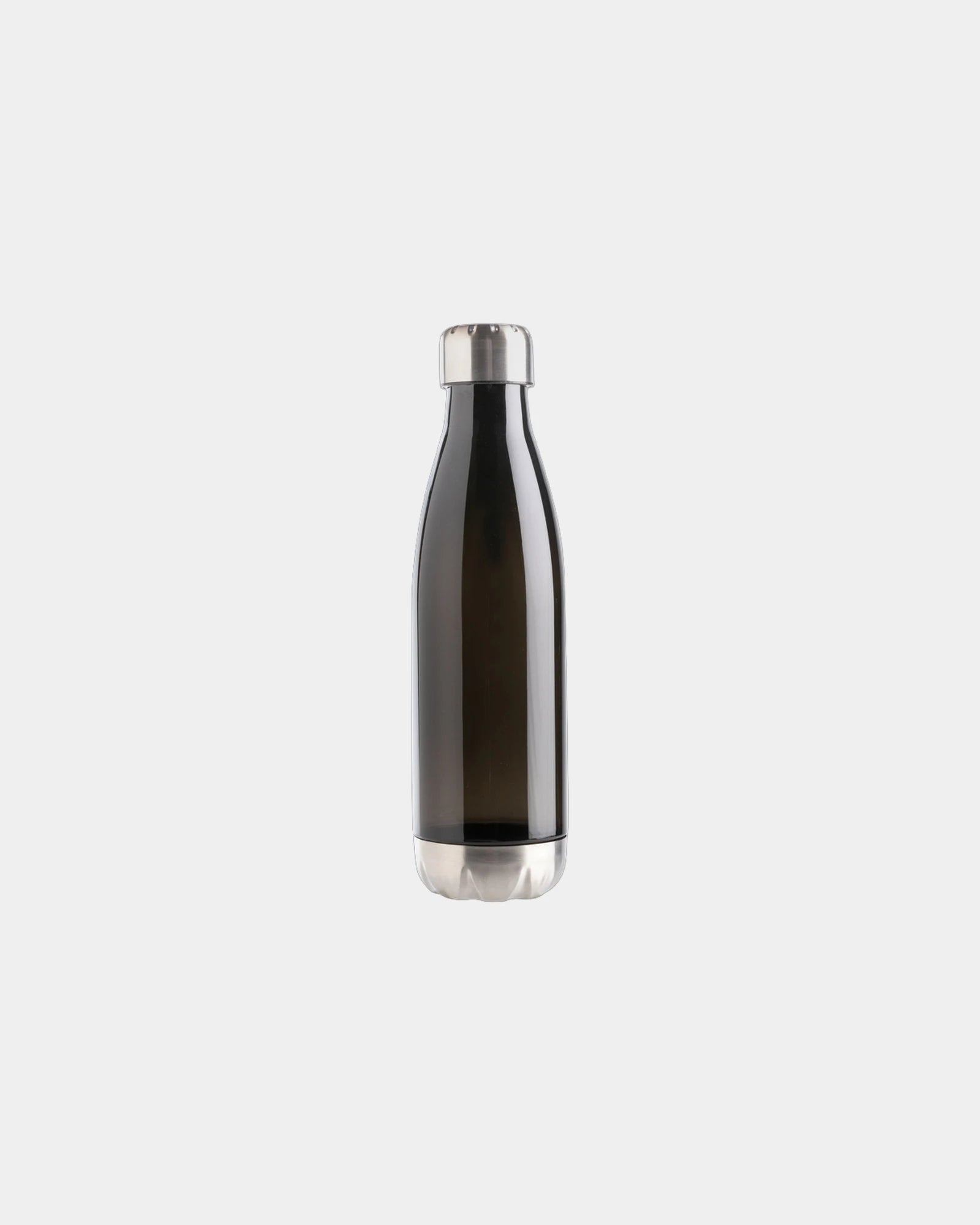 Szczelna butelka ze stali nierdzewnej 500 ml z nadrukiem - Czarny