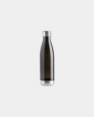 Szczelna butelka ze stali nierdzewnej 500 ml z nadrukiem - Czarny