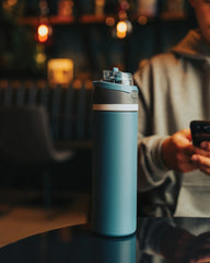 Butelka wodoszczelna ze stali z recyklingu 720 ml Omni Sip z nadrukiem - 22