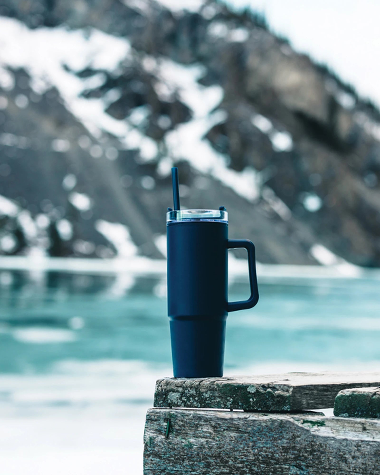 Kubek 750 ml z plastiku z recyklingu Tana z nadrukiem - 4