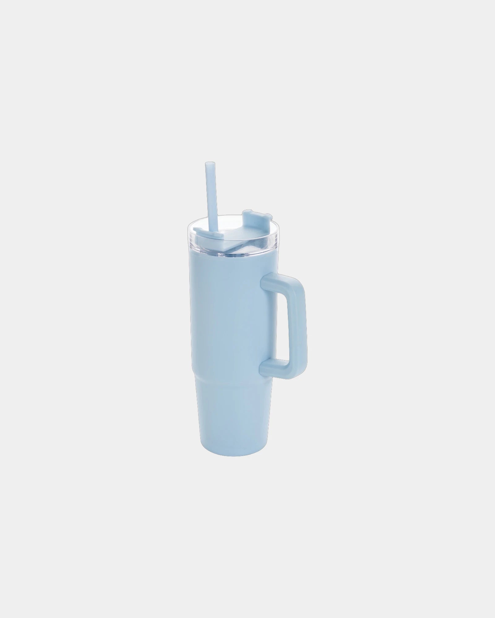 Kubek 750 ml z plastiku z recyklingu Tana z nadrukiem - Jasnoniebieski