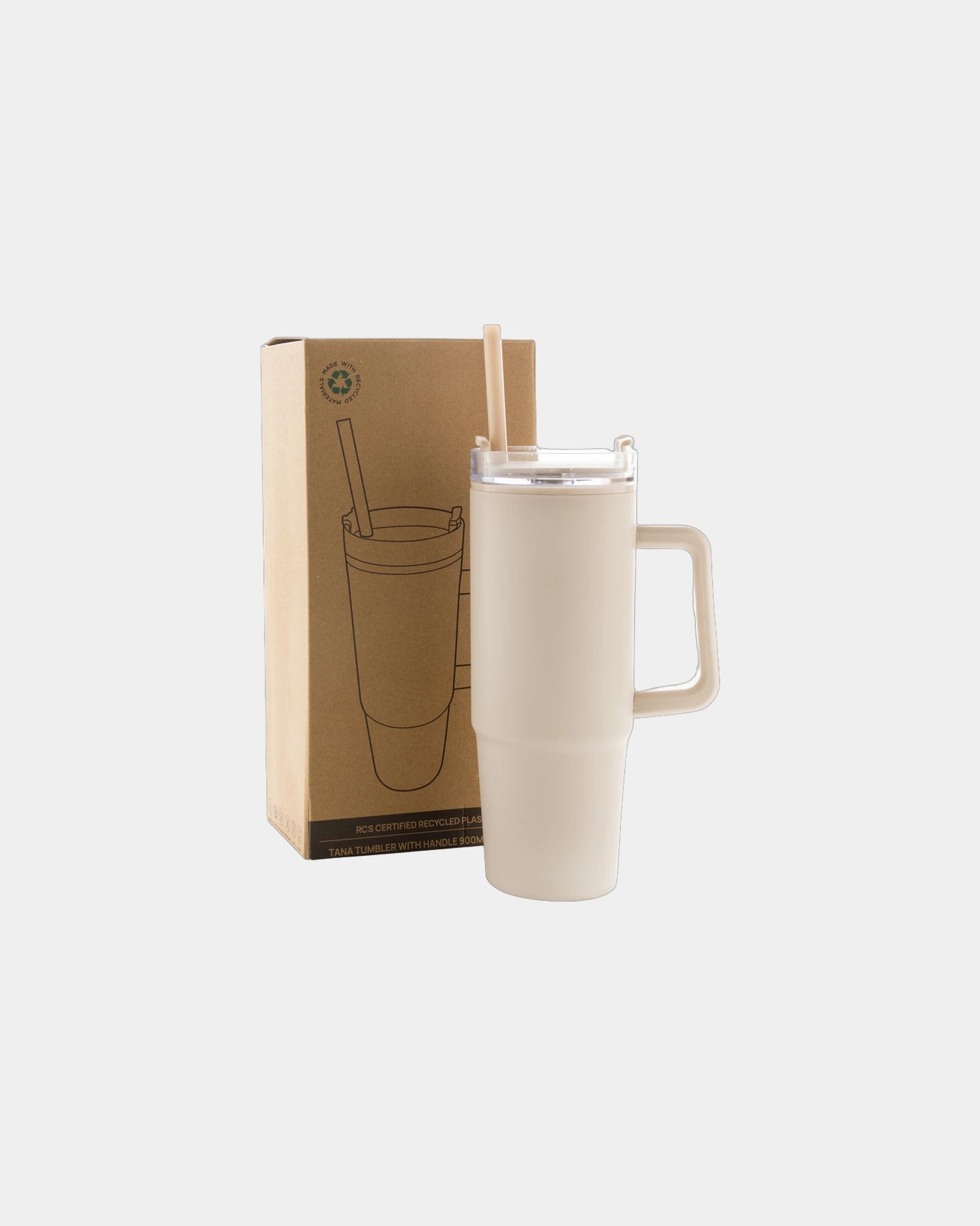 Kubek 750 ml z plastiku z recyklingu Tana z nadrukiem - 15