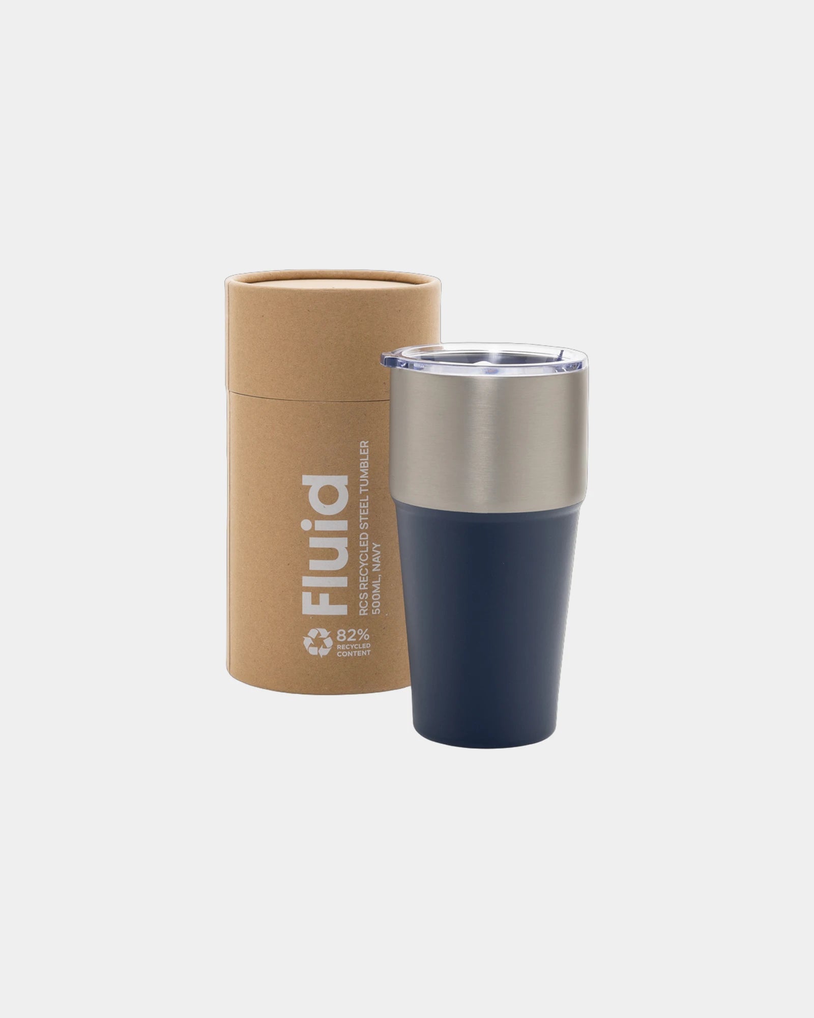 Kubek termiczny 500 ml ze stali z recyklingu RCS z nadrukiem - 14