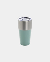 Kubek termiczny 500 ml ze stali z recyklingu RCS z nadrukiem - Zielony