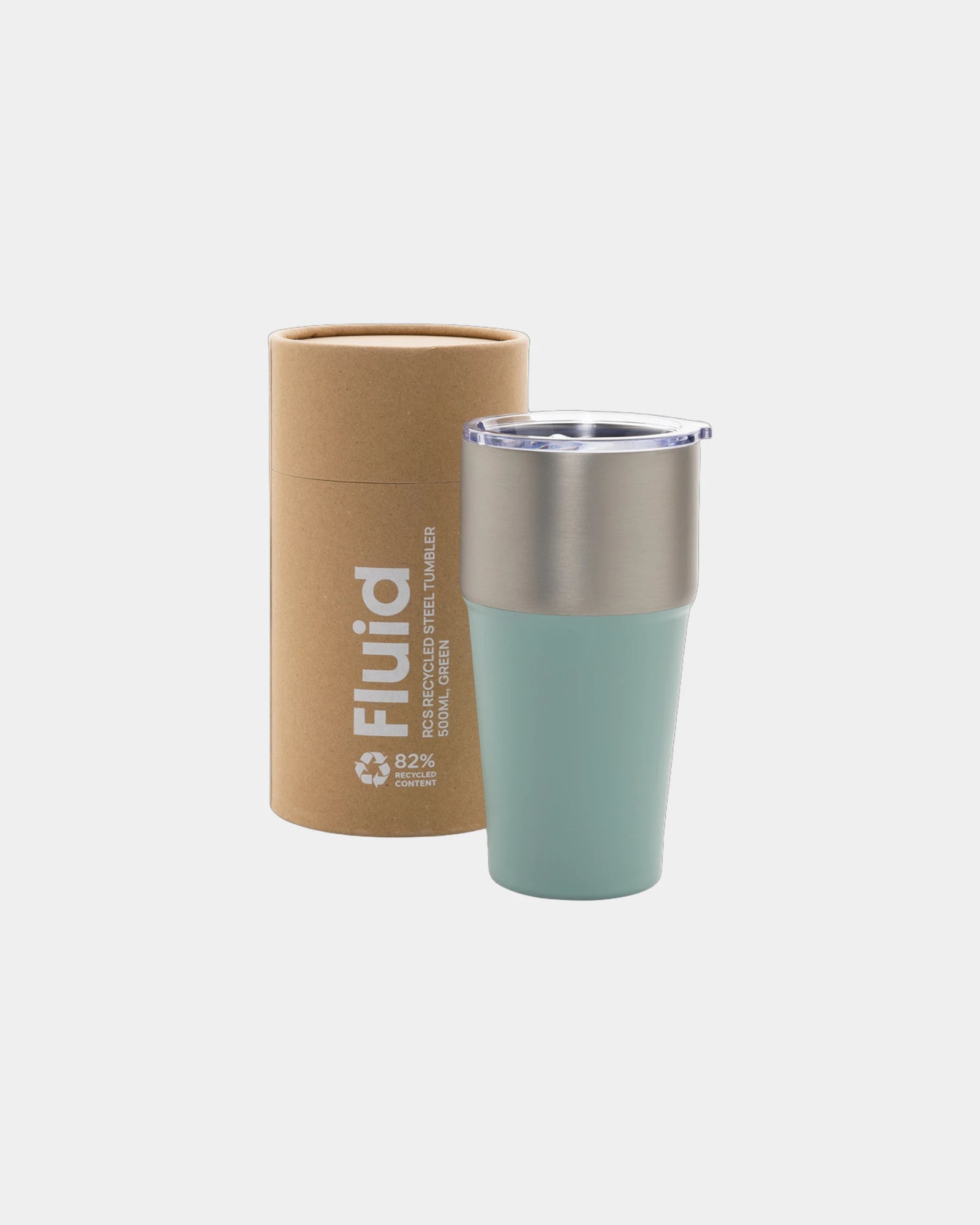 Kubek termiczny 500 ml ze stali z recyklingu RCS z nadrukiem - 8