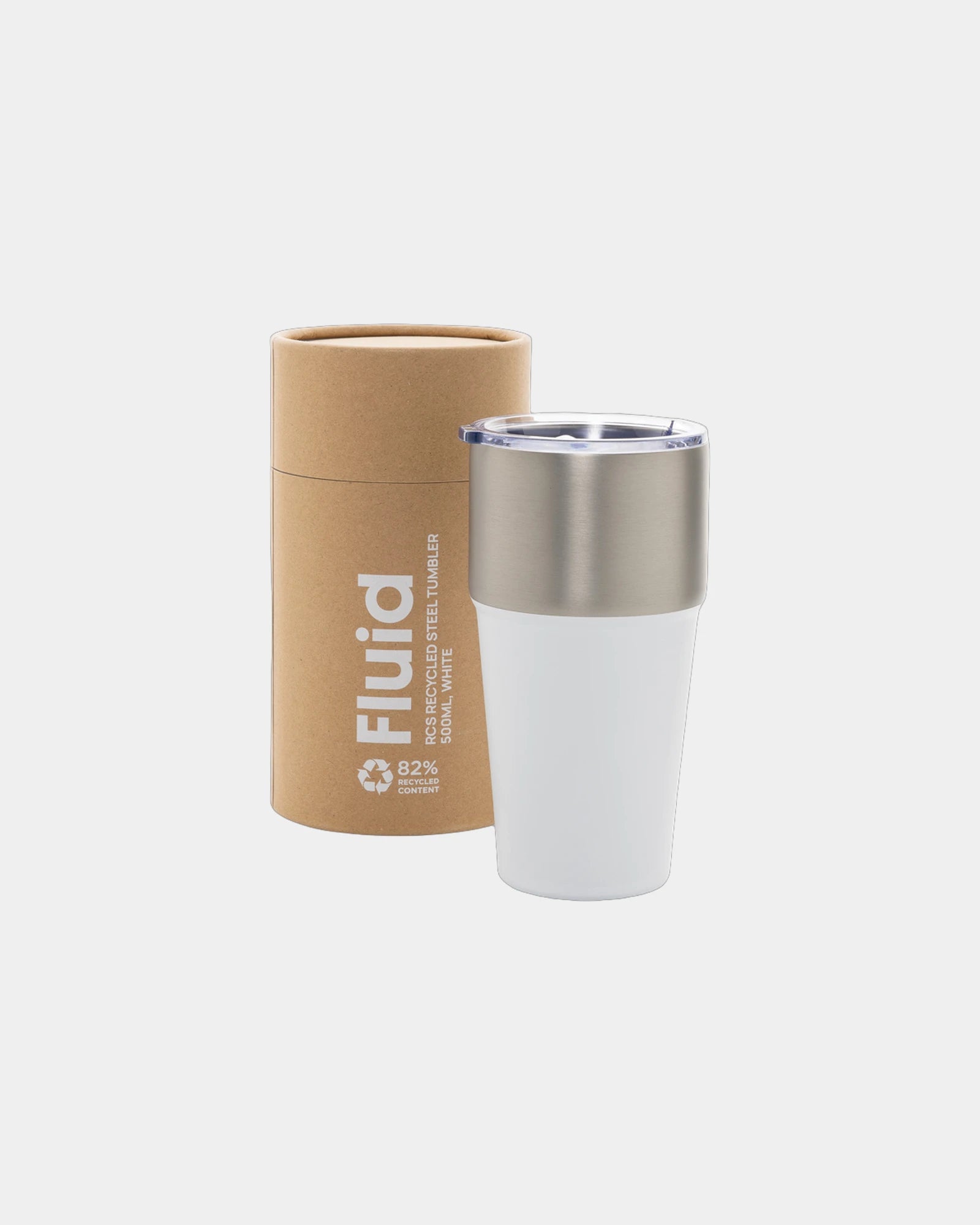 Kubek termiczny 500 ml ze stali z recyklingu RCS z nadrukiem - 4