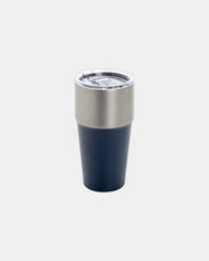 Kubek termiczny 500 ml ze stali z recyklingu RCS z nadrukiem - Granatowy
