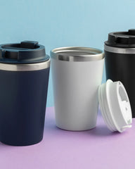 Kubek 350 ml z podwójną ścianką z PP z recyklingu z nadrukiem - 10