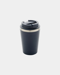 Kubek 350 ml z podwójną ścianką z PP z recyklingu z nadrukiem - Granatowy