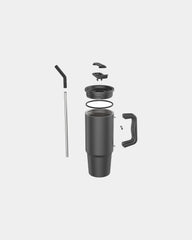 Kubek termiczny ze stali nierdzewnej z recyklingu 900 ml z nadrukiem - 4