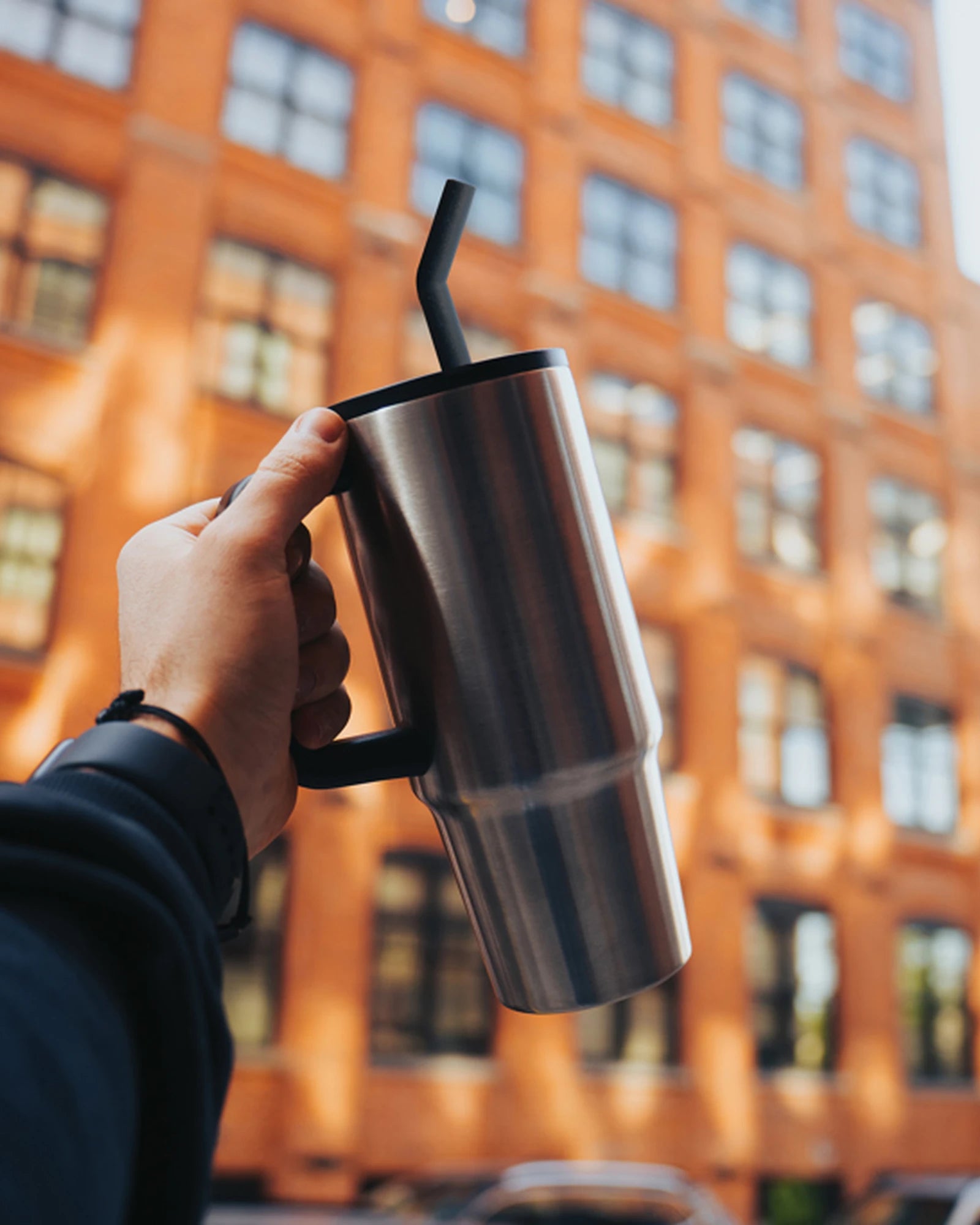 Kubek termiczny ze stali nierdzewnej z recyklingu 900 ml z nadrukiem - 13