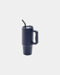 Kubek termiczny ze stali nierdzewnej z recyklingu 900 ml z nadrukiem - Granatowy