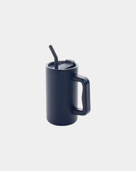 Kubek Cube 800 ml ze stali nierdzewnej z recyklingu z nadrukiem - Granatowy