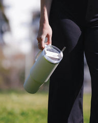 Kubek ze stali z recyklingu 1,2 l Peakflow z nadrukiem - 12