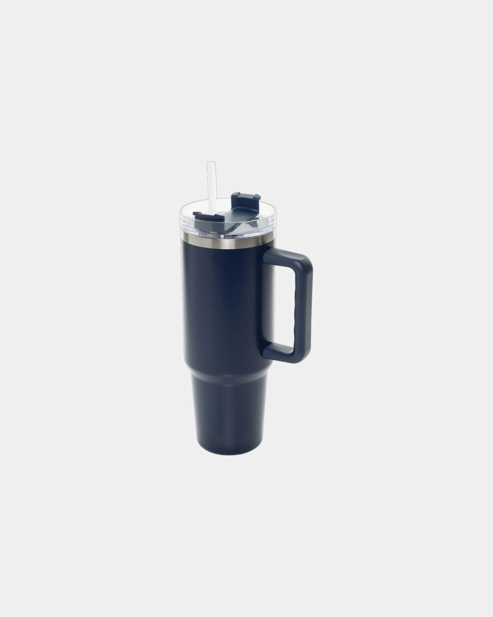 Kubek ze stali z recyklingu 1,2 l Peakflow z nadrukiem - Granatowy