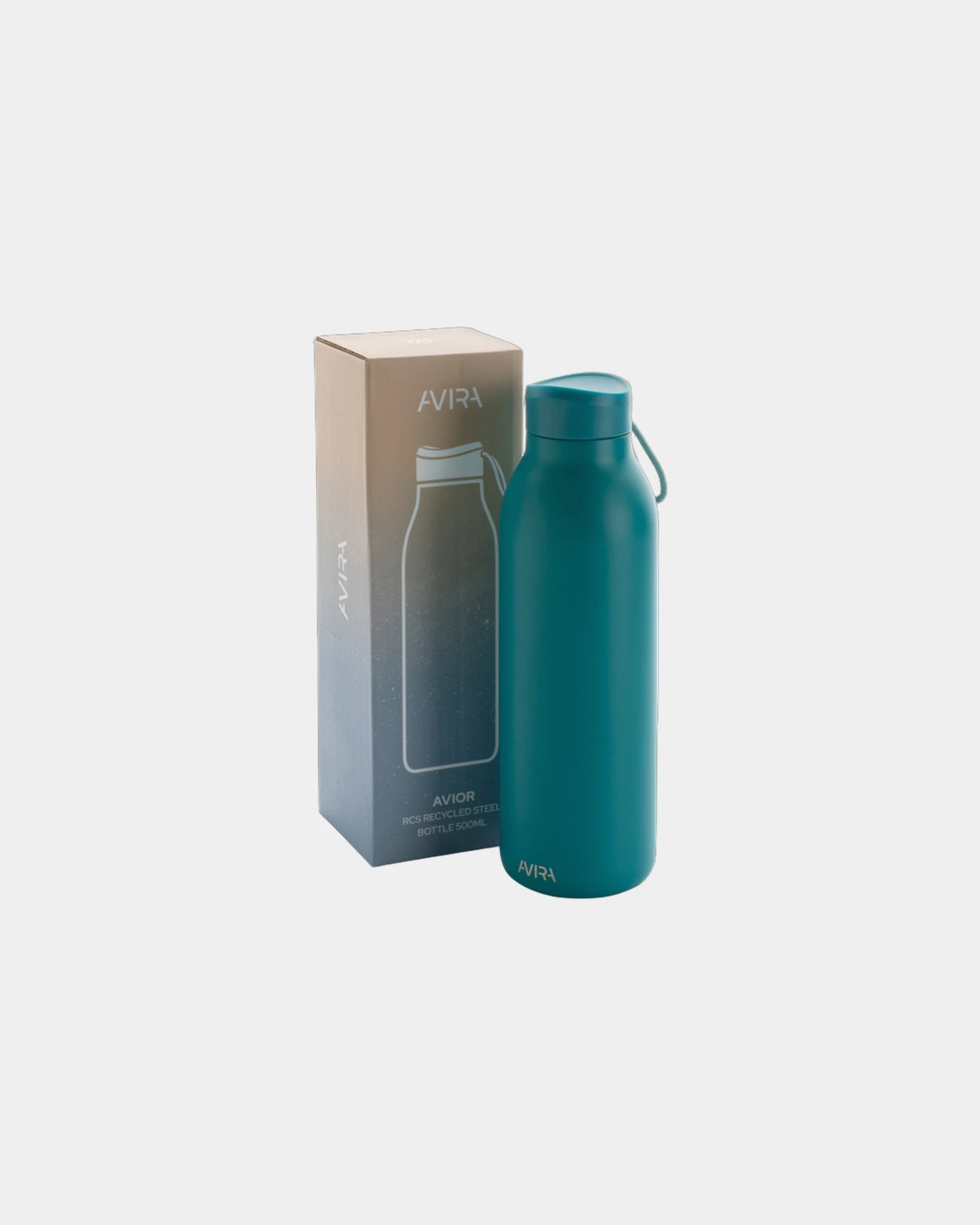 Butelka termiczna ze stali z recyklingu 500 ml Avira z nadrukiem - 60
