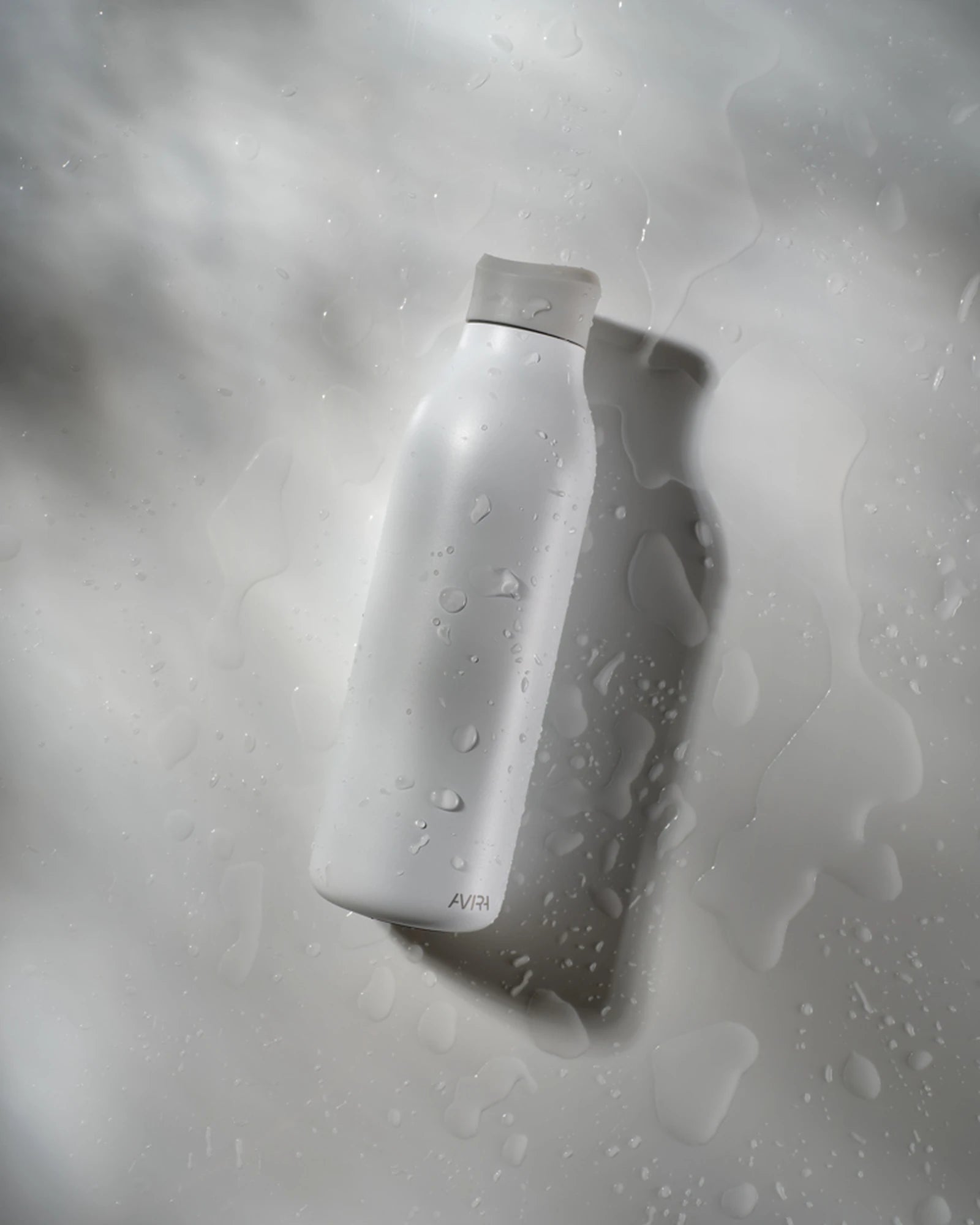 Butelka na wodę ze stali z recyklingu Alok 600 ml z nadrukiem - 27