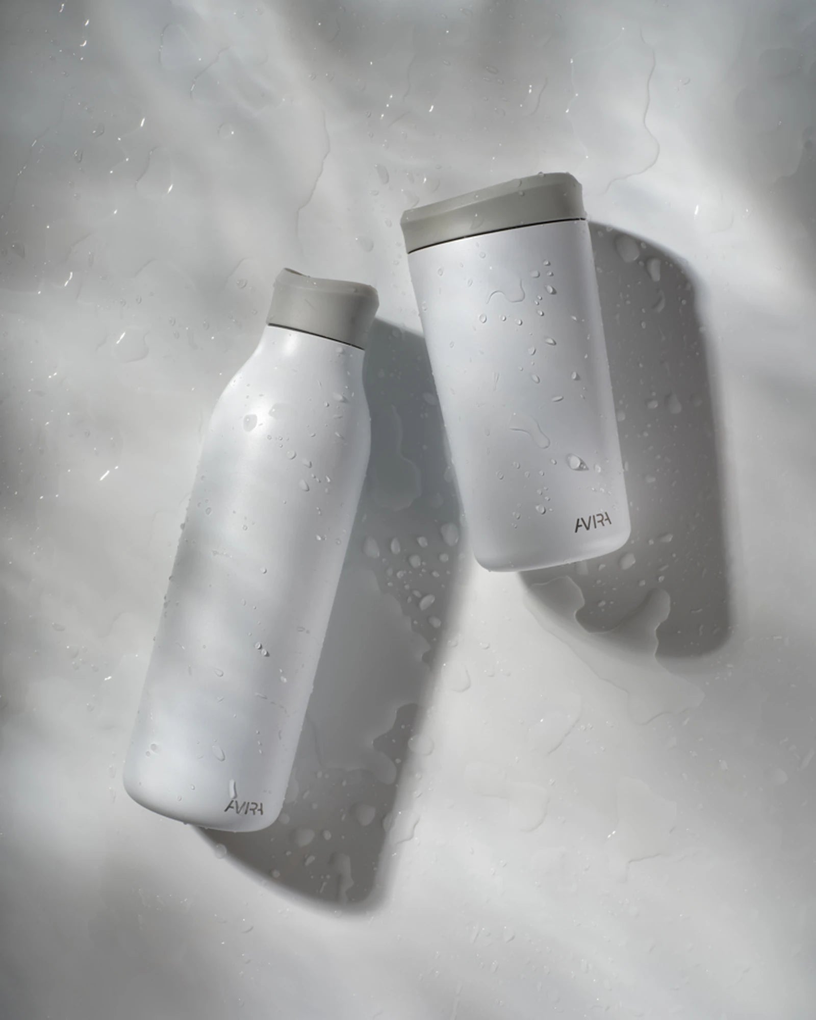 Butelka na wodę ze stali z recyklingu Alok 600 ml z nadrukiem - 26