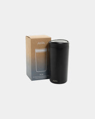Kubek ze stali z recyklingu 400 ml Alix z nadrukiem - 1