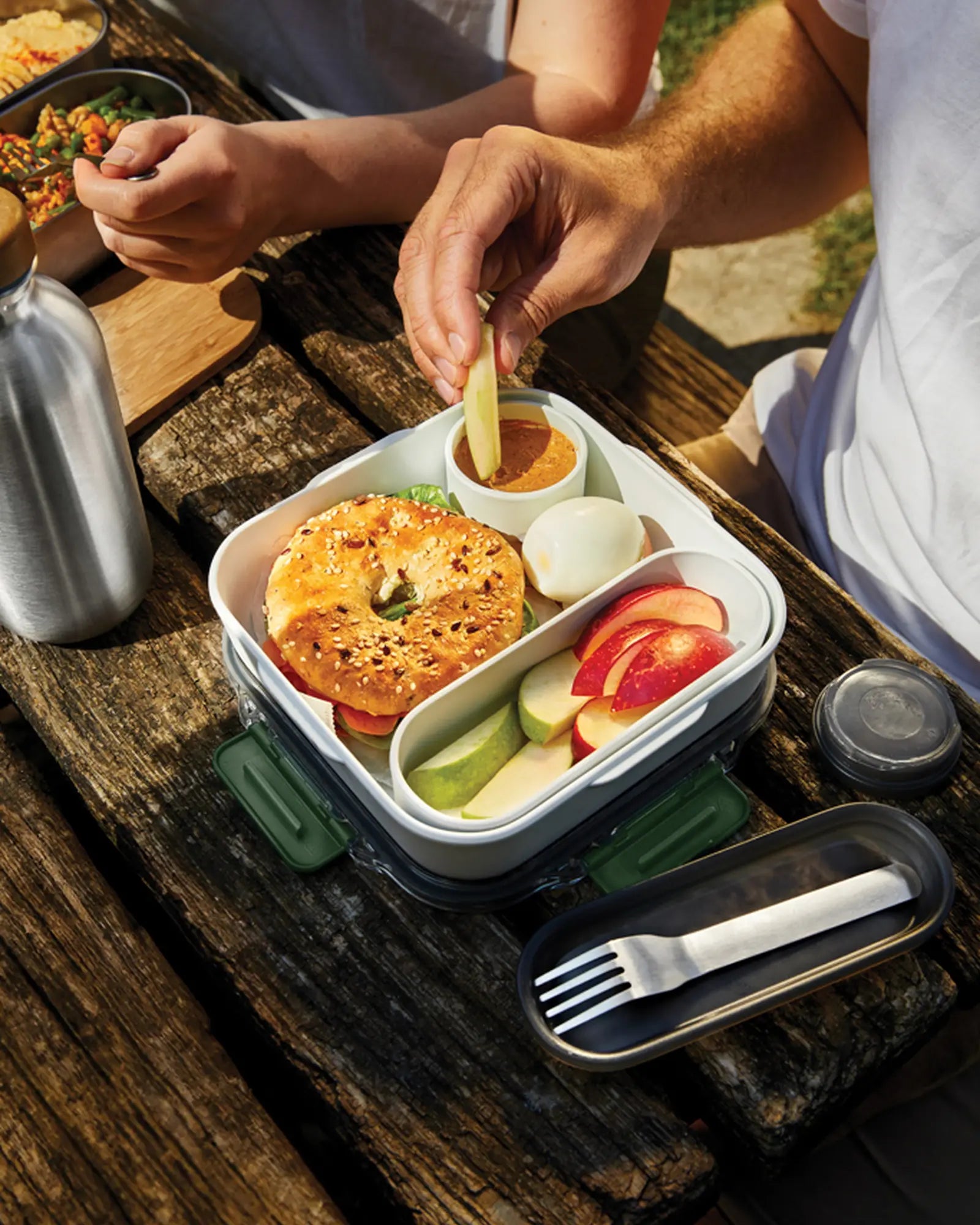 Lunchbox ekologiczny Black + Blum Original 1 l z nadrukiem - 6