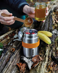 Pojemnik na żywność ze stali nierdzewnej Black + Blum 400 ml z nadrukiem - 4