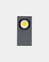 Lampa robocza z plastiku z recyklingu z nadrukiem - Szary