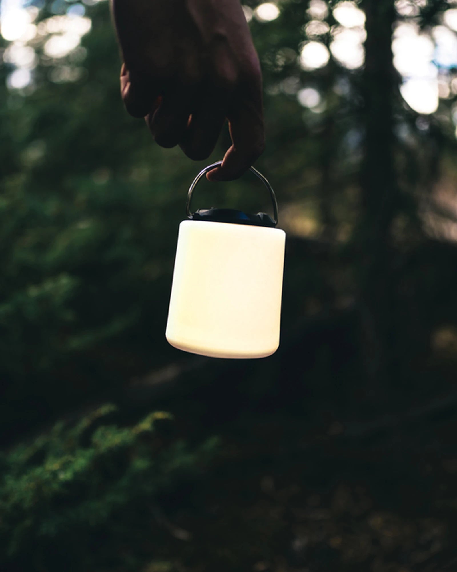 Lampka biurkowa z plastiku z recyklingu IPX4 z nadrukiem - 9