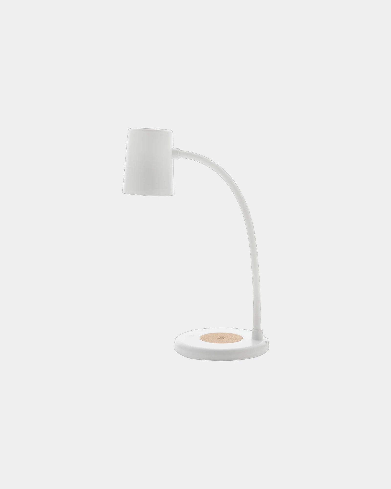 Lampa biurkowa z korka i plastiku 15W z nadrukiem - 2
