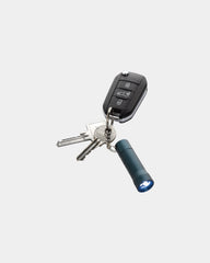 Brelok latarka z aluminium z recyklingu RCS Flash z nadrukiem - 11