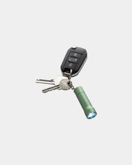 Brelok latarka z aluminium z recyklingu RCS Flash z nadrukiem - 16