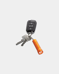 Brelok latarka z aluminium z recyklingu RCS Flash z nadrukiem - 21
