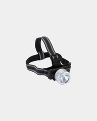 Latarka czołowa 3 LED srebrna Everest z nadrukiem - Srebrny