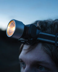 Latarka czołowa 3 LED srebrna Everest z nadrukiem - 3