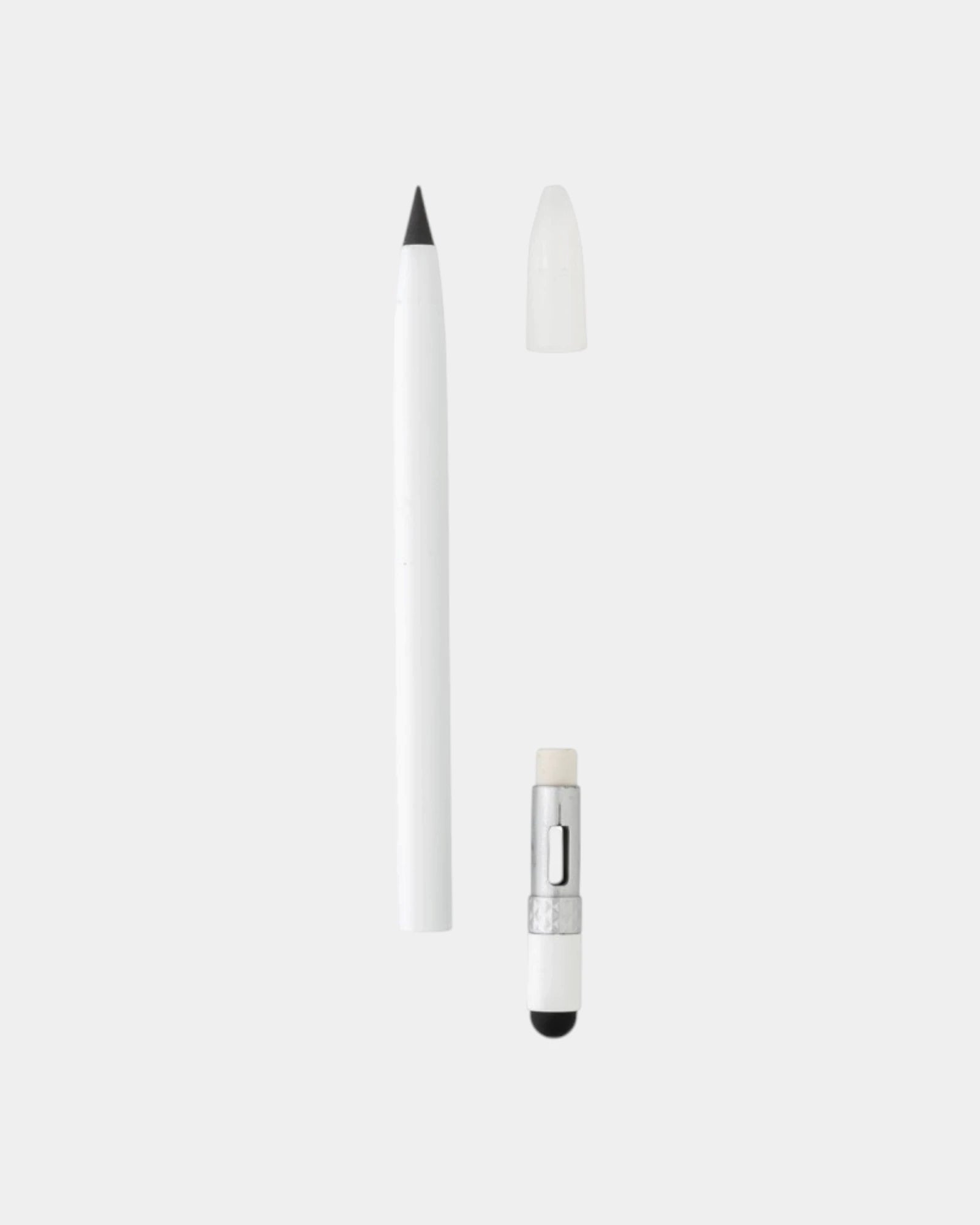 Ołówek wieczny aluminiowy z gumką z nadrukiem - 5