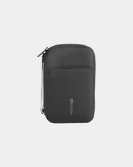 Etui na paszport z recyklingu, anti-RFID, z nadrukiem