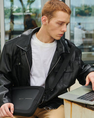 Torba na laptopa 16" z tkaniny rPET z nadrukiem - 8
