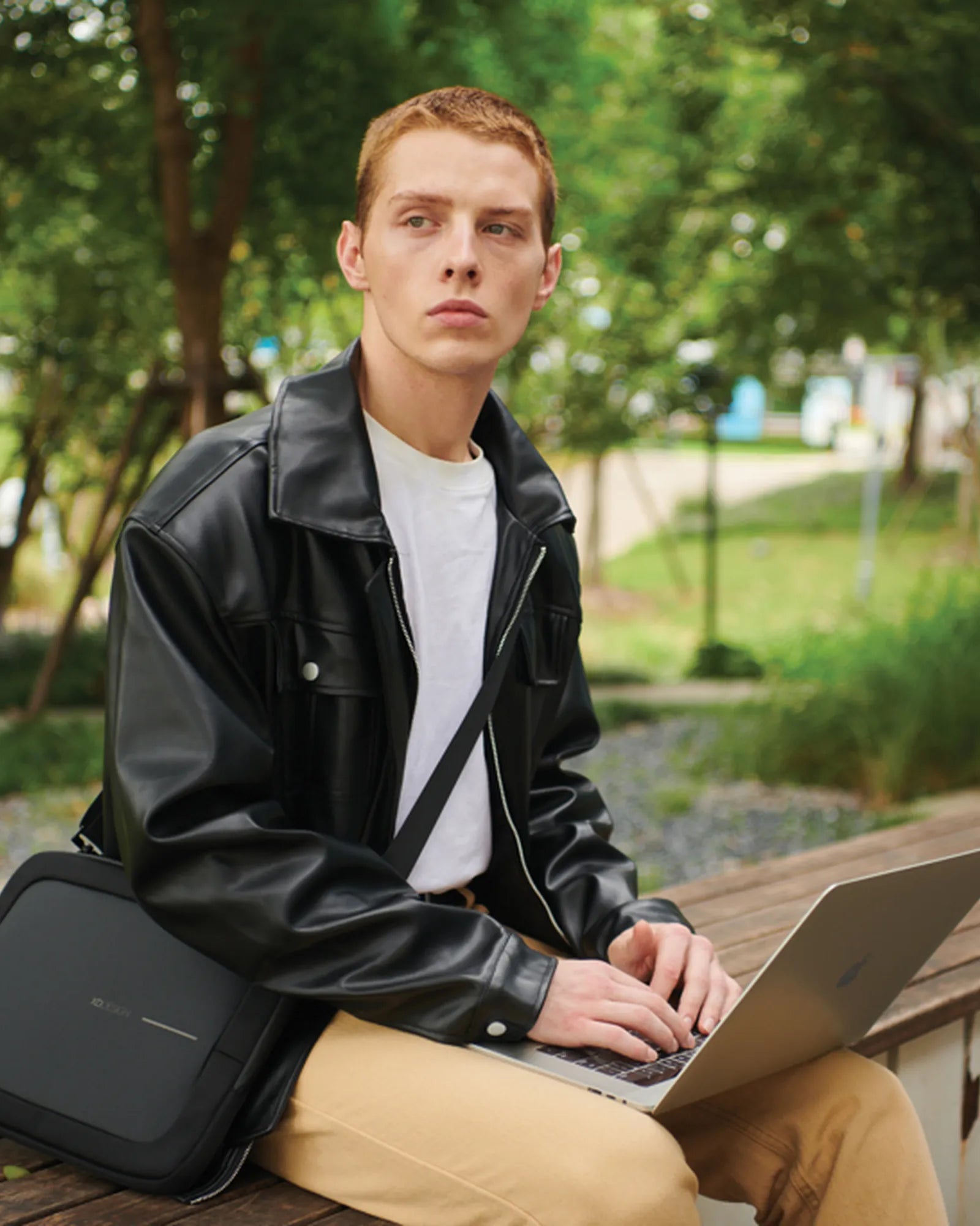 Torba na laptopa 16" z tkaniny rPET z nadrukiem - 9
