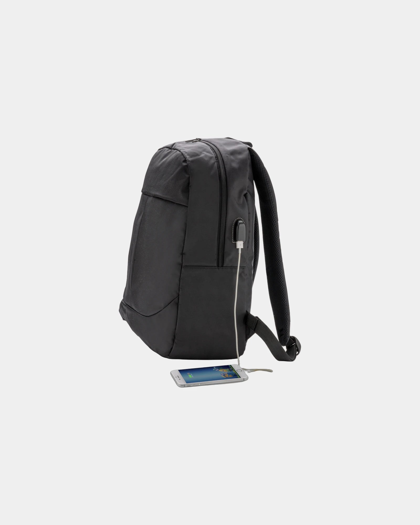 Plecak na laptopa z poliestru 20L z portem USB z nadrukiem - 4