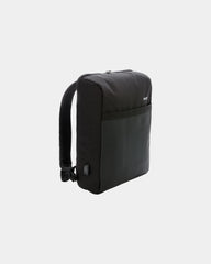 Plecak na laptopa 15'' antykradzieżowy z nadrukiem - Czarny