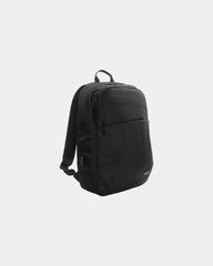 Plecak rPET Swiss Peak AWARE™ na laptopa 15,6" z nadrukiem - Czarny