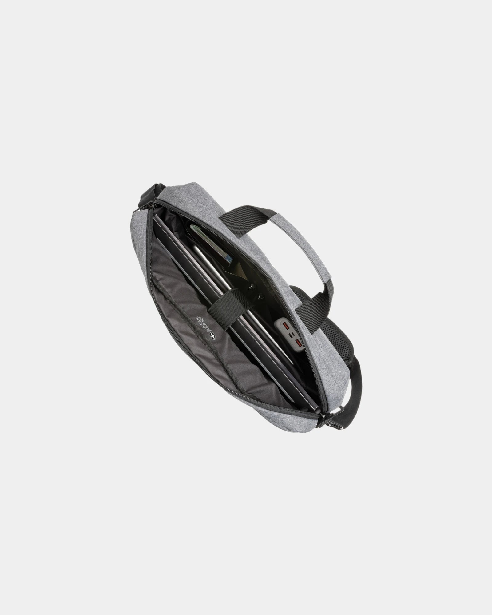 Torba na laptopa 15,6" z rPET Swiss Peak z nadrukiem - 3