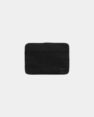 Etui na laptopa 15,6" z poliestru z recyklingu z nadrukiem - Czarny