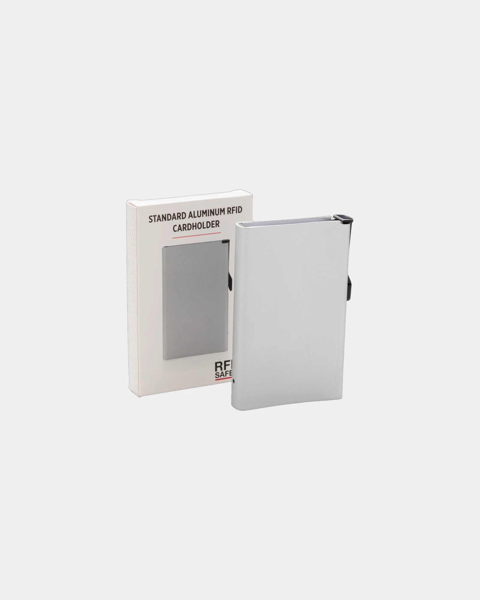 Etui na karty z aluminium anti-RFID na 10 kart z nadrukiem - 10