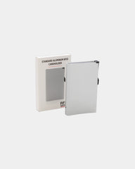 Etui na karty z aluminium anti-RFID na 10 kart z nadrukiem - 10