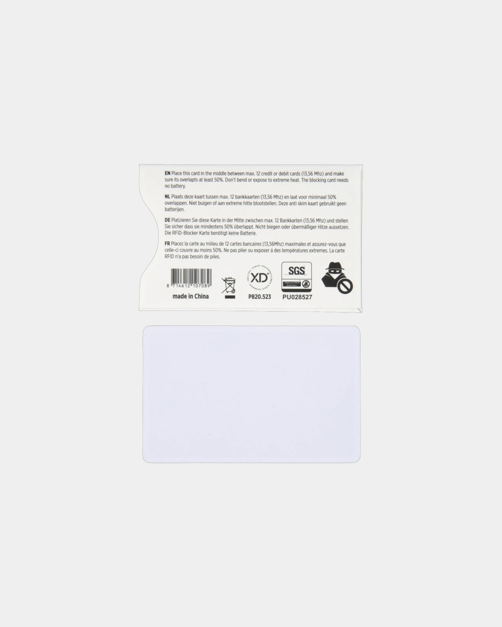 Bloker RFID z PVC z nadrukiem - 3